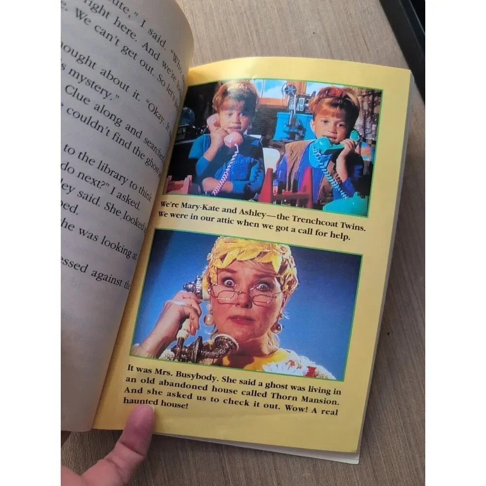 The Case of Thorn Mansion: A Novelization Adventures of Mary-kate & Ashley Book